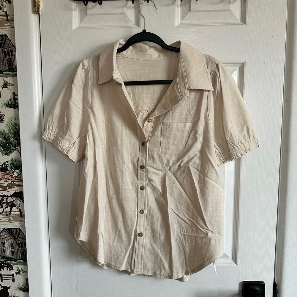 Beige Top